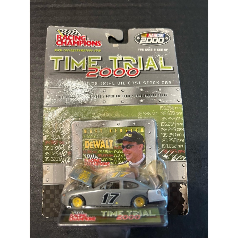 2000 Racing Champions Time Trial Matt Kenseth #17 Dewalt 1:64 Scale Diecast